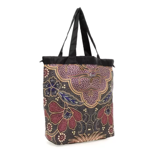 Gabs Shopping/Tote bags>PRINTED NYLON FABRIC SHOPPING BAG